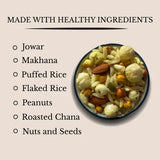 Healthy Desi Crunch Namkeen | No Palm Oil | Roasted Not Fried | High Protein